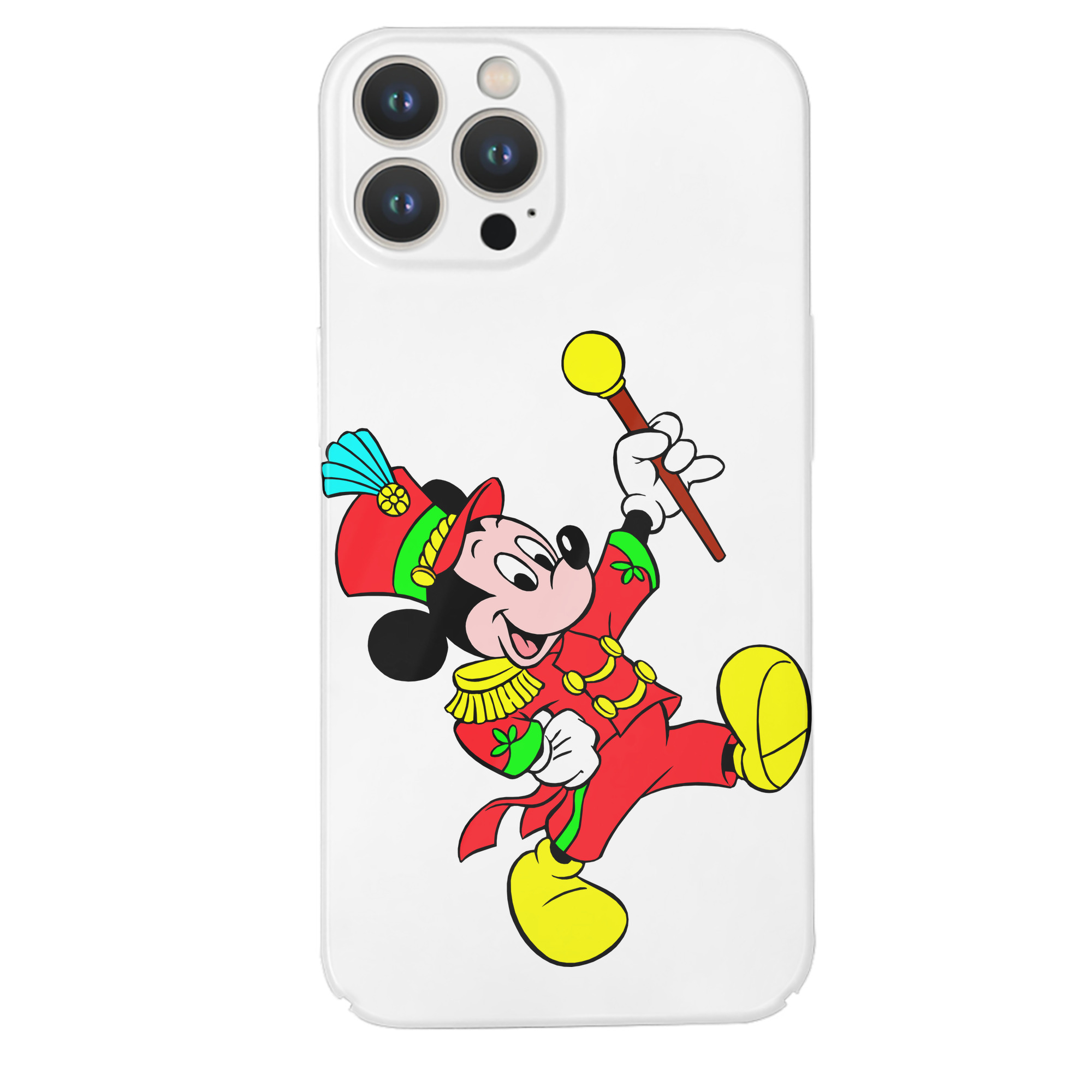 （画像用） ミッキーマウス Mickey Mouse 【iPhone 14シリーズ対応】ハードケース